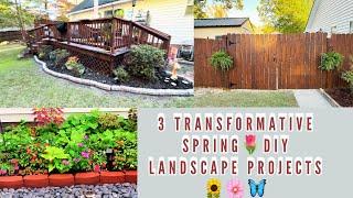 3 Transformative Spring  DIY Landscape Projects