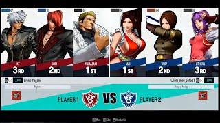 Breno Yagami (Yamazaki/Iori/K') vs. Mobby (Mai/Whip/Athena) Losers QF - SNK REGIONAL BOUTS | Brazil