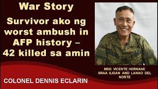 War Story: Survivor ako ng worst ambush in AFP history -- 42 killed sa amin in 1992 sa Marihatag