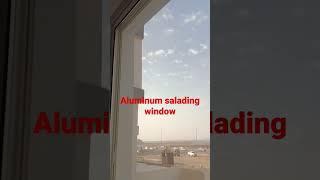 aluminium# sliding #window 24 mm glass# nice work Saudi Arabia Riyadh please subscribe my channel