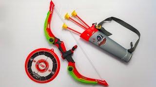 Archery Bow and Arrow Toy Set Unboxing and Testing | Unboxing Zone