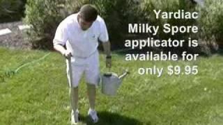 Yardiac.com Milky Sprore White Grub Killer