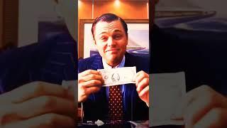 The Wolf of wall street | Leonardo Dicaprio Mocie Scene #movie #hollywood #youtubeshorts