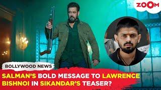 Sikandar teaser OUT: Salman Khan's BOLD message to Lawrence Bishnoi with his dialogue? Fans' REACT!