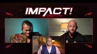 Impact Wrestling 10/19/2023 - Alex Shelly & Josh  Alexander Sit Down Interview With Scott D'Amore