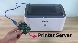 Create your own Canon Printer server with Raspberry Pi