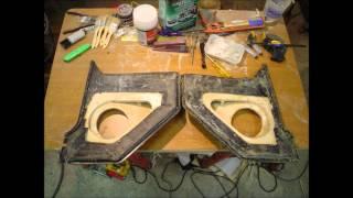 Mustang Audio System Upgrade (Kick Panel Fabrication)