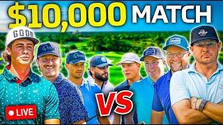 LIVE | $10,000 Good Good vs Fore Play Charity Golf Match