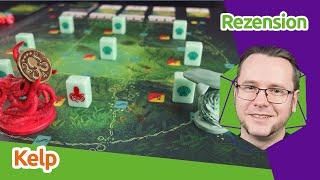 Kelp: Hai vs. Oktopus - Asymmetrisches Zweispieler-Spiel - Brettspiel-Rezension | staygeeky