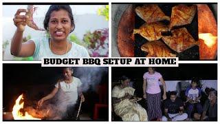 Seafood barbecue night with family/Preparing 7 varieties of bbq food for dinner/Kadal unavu review