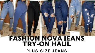 Fashion Nova Jeans Haul | Plus Size Jeans | Size 15/16 #WithMe