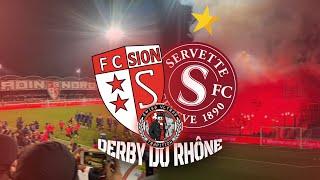 FC Sion 3:3 Servette FC | 04.02.2025 | Choreo, Pyroshows, Support | Swiss.Ultras.Tradition