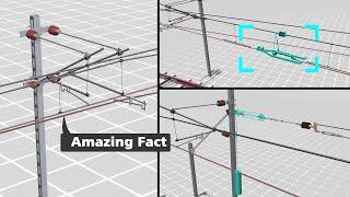 Amazing facts behind railway electrification system | catenary system |