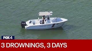 3 people have drowned at Lewisville Lake in 3 days