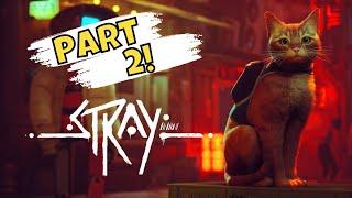 Gameplay of STRAY (A Cat Video Game) *PART 2*