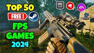 TOP 50 FREE FPS Games you should play in Late 2024 (UPDATED)