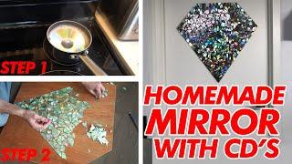 HOW TO MAKE A MIRROR OUT OF CD's! (EASY D.I.Y)