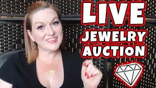 LIVE Jewelry Auction | Vintage Items | Silver | Jewelry Lots | Designer Jewelry | David Anderson