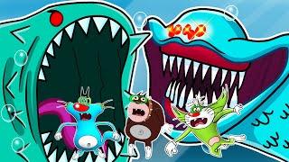 Roblox Bloop vs World Strongest Monster Battle With Oggy And Jack