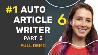 Auto Article Writer -  Long Form AI Assistant 2 - Auto Article Generator Free - Simplified Review 6