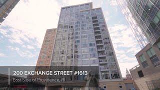 200 Exchange Street, Unit 1613, East Side of Providence, RI 02903