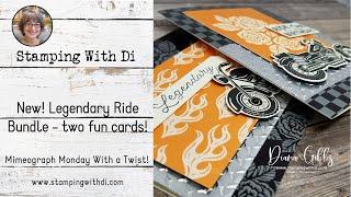 New! Legendary Ride Bundle - Mimeograph Monday With a Twist! | Stampin' Up!