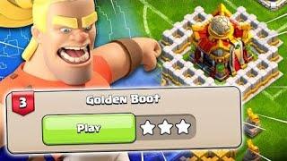 Golden Booth Challenge Easy 3 Star ⭐| #challenges #clashofclans #pbasplays