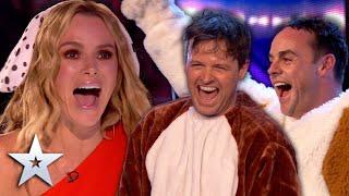 SURPRISE! Ant and Dec PRANK the Judges! | Unforgettable Audition | Britain's Got Talent