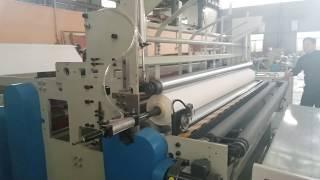 Máquina automática de corte de rebobinado de papel maxi roll industrial