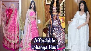 Affordable Lehanga Under Budget For Durga Puja, Rakshabandhan & Wedding | Sakshi Anand