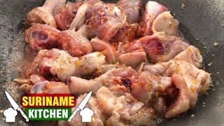 Surinaamse Kasripo Kip In Sojasaus | Surinamese Kasripo Chicken In Soy Sauce | Suriname Kitchen