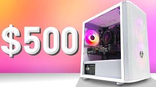 BEST $500 Gaming PC TUTORIAL [w/ Benchmarks!]