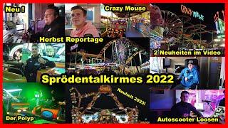 Reportage Sprödentalkirmes Krefeld Herbst 2022, Der Polyp, Crazy Mouse & 2 Neuheiten 2023