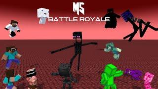 Minecraft MS Monsters BATTLE ROYALE | Minecraft Animation