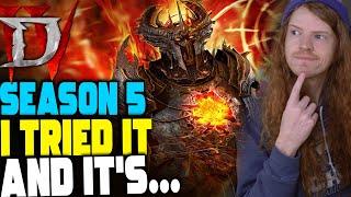 I Tried Diablo 4's Season 5 Update And It's...