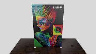 FABRILUX® XL 3m High LED Lightbox Assembly | Exhibition Lightboxes By XL Displays