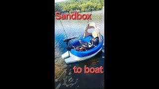 Tuggy Build: From sandbox to boat