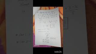 Efficiency of Carnot Engine| Bsc notes #ccsu #notes #bsc #chemistryexam