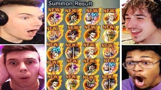 Insanely Expensive LF Guaranteed QUAD Summons on Dragon Ball Legends vs Nanogenix Slaybix & Ironcane