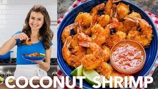 Easy Coconut Shrimp Recipe with 2-Ingredient Dipping Sauce 