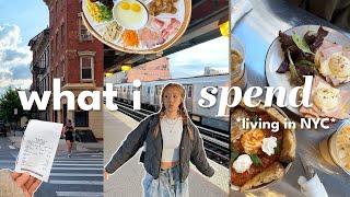 What I Spend in a Month Living in NYC *as a 27 year old* 