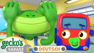 Buntes Mechaniker-Versteckspiel | 90-minütige Zusammenstellung｜Geckos Garage Deutsch für Kinder️