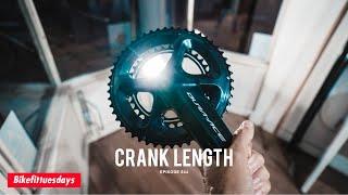 What's the best Crank Length for Road Cycling? - BikeFitTuesdays