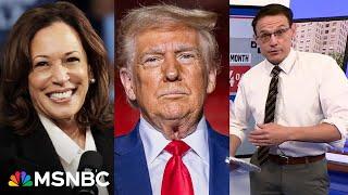 Kornacki: Harris and Trump deadlocked in new poll