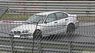 Carfriday Small Crash/Unfall BMW E46 @ Nürburgring Nordschleife Carfreitag