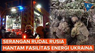 Rusia Luncurkan Serangan Rudal Skala Besar ke Fasilitas Energi Ukraina