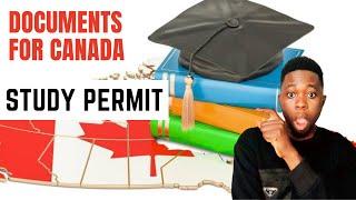 DOCUMENTS FOR CANADA STUDY PERMIT | MUST WATCH