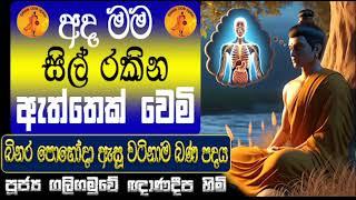 බිනර පෝදා ඇසූ වටිනාම බණ පද​ය | BINARA POYA BANA | GALIGAMU GNANADEEPA THERO