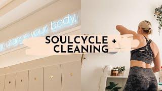 Weekend Morning Routine: SoulCycle, cleaning, + planning