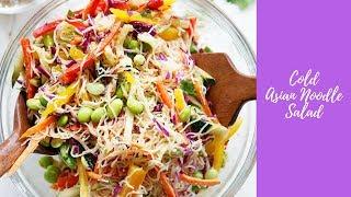 Cold Asian Noodle Salad - Lexi's Clean Kitchen